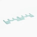 Begetube B-press boite à encastrer collier de fixation séparable pour boite encastrable simple - bleu