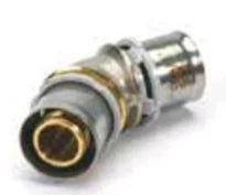 Begetube B-Press laiton coude 45° FF 26 x 26 mm