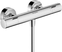 Hansgrohe Ecostat Fine thermostat de douche avec protection de temperature - chromé
