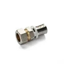 Begetube B-Press laiton manchon réduit FM 26 x 22 mm - chromé