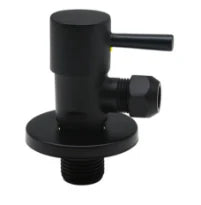 Procasa Piccolo vanne d'équerre 1/2 x 10 mm - noir mat