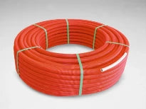 Begetube (86116486) Alpex tuyau multicouche avec gaine 16 x 2 mm (rouleau 100m) - rouge - prix par mètre