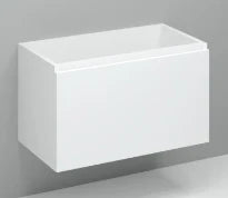 Procasa Kivu sous-meuble avec 1 tiroir sans poignées 900 x 475 x 520 mm - blanc