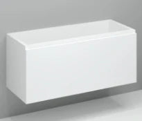 Procasa Kivu sous-meuble avec 1 tiroir sans poignées 1200 x 475 x 520 mm - blanc