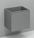 Procasa Kivu sous meuble lavabo 600 x 475 x 520 mm - sans poignée - 1 porte gauche - gris foncé
