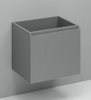 Procasa Kivu sous meuble lavabo 600 x 475 x 520 mm - sans poignée - 1 porte gauche - gris foncé