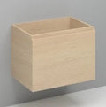 Procasa Kivu sous-meuble avec 1 tiroir sans poignées 700 x 475 x 520 mm - smoked oak