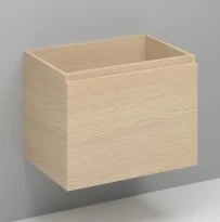 Procasa Kivu sous-meuble avec 1 tiroir sans poignées 700 x 475 x 520 mm - smoked oak