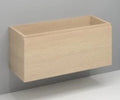 Procasa Kivu sous-meuble avec 1 tiroir sans poignées 1200 x 475 x 520 mm - smoked oak