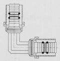 Comap Multiskin à sertir coude 90° FF 16 x 16 mm