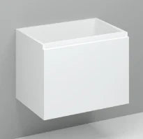 Procasa Kivu sous-meuble avec 1 tiroir sans poignées 700 x 475 x 520 mm - blanc