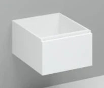 Procasa Thiny sous-meuble avec 1 porte droite 400 x 220 x 520 mm - blanc