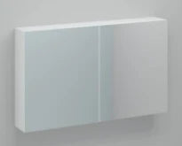 Procasa Kivu armoire de toilette sans éclairage avec 2 portes 1200 x 720 x 160 mm - blanc - sans combibox