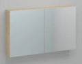 Procasa Kivu armoire de toilette sans éclairage avec 2 portes 1200 x 720 x 160 mm - smoked oak - exclusif combibox