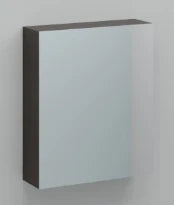 Procasa Kivu armoire de toilette sans éclairage avec 1 porte droite 600 x 720 x 160 mm - lungo - exclusif combibox