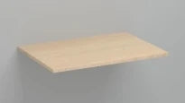Procasa Kivu tablette mélamine 700 x 500 x 18 mm - smoked oak