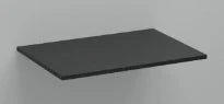 Procasa Kivu plan vasque laminat 700 x 500 x 18 mm - raven oak