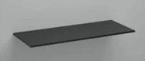 Procasa Kivu tablette stratifiée 1200 x 500 x 18 mm - raven oak