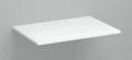 Procasa Kivu plan vasque HPL 700 x 500 x 18 mm - blanc laminat