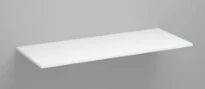 Procasa Kivu plan vasque HPL 1200 x 500 x 18 mm - blanc laminat