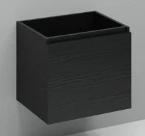 Procasa Kivu sous-meuble avec 1 porte sans poignées gauche 600 x 475 x 520 mm - raven oak