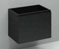 Procasa Kivu sous-meuble avec 1 tiroir sans poignées 700 x 475 x 520 mm - raven oak
