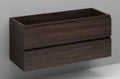 Procasa Kivu sous-meuble avec 2 tiroirs sans poignées 1200 x 475 x 520 mm - lungo - double découpe