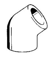 Niron PPR Coude 45° FF 125 x 125 mm