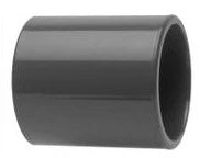 Nicoll PVC Pression manchon FF 20 x 20 mm - PN16 - gris