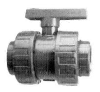 VANNE A BILLE 1150 50 mm pvc pn16 .