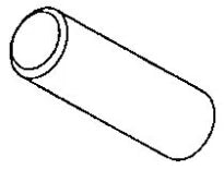 Nicoll PVC tuyau de pression 40 x 3,0 mm (longueur 4m) - PN16 - gris - prix par mètre