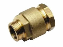Huot BSN laiton bicône de transition droit MF 4/4 x 4/4 M
