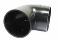 COURBE REDUIT GEBERIT 63 MM X 50 MM noir pe 90 degr