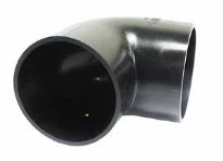 COURBE REDUIT GEBERIT 63 MM X 50 MM noir pe 90 degr