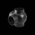 Geberit PE embranchement boule 88° - 90° 90 x 90 x 90 x 90 mm