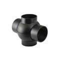 EMBRANCHEMENT BOULE GEBERIT 160 MM X 110 MM noir pe 88,5/180degr 2 raccordements