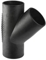 TE GEBERIT SILENT 63 MM X 56 MM noir pe 45 degr db20