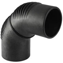 COURBE GEBERIT SILENT 56 MM noir pe radius grand - 88,5degr