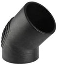 Geberit PE Silent-DB20 coude 45° 63 x 63 mm