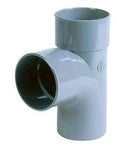 Nicoll PVC à coller té 87° MFF 80 x 80 x 80 mm