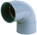 Nicoll PVC à coller coude 90° FF 63 x 63 mm - gris