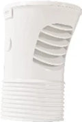 Nicoll PVC aérateur MF 100 - 110 mm - blanc - avec membrane - avec capuchon démontable