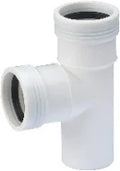 Wavin Wafix PP blanc té 88° MFF 32 x 32 x 32 mm