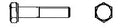 BOULON M16 90 - MM acier 8.8 DIN 931 hexagonal, fil zingue