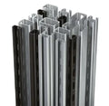 Flamco R2 rail de montage - noir - prix au mètre