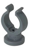 Nicoll PVC Lyre collier M7 x 25 mm - gris