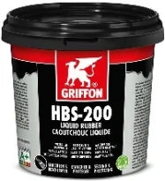 Griffon HBS-200 pâte d'étanchéité 5000 ml - noir - caoutchouc liquide