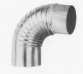 COURBE BURGERHOUT 80 MM aluminium 450105 90 degr