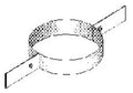 Roccheggiani Isoflex collier de fixation 80 mm