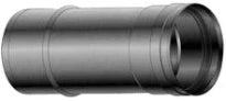 Roccheggiani SPG 316L inox simple paroi tuyau (longueur 1000 mm) 130 mm (joint Viton)